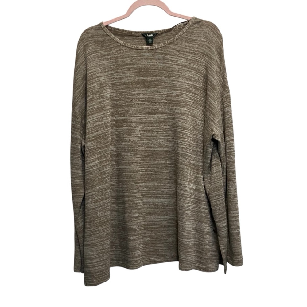 Roots oversized long sleeve top
